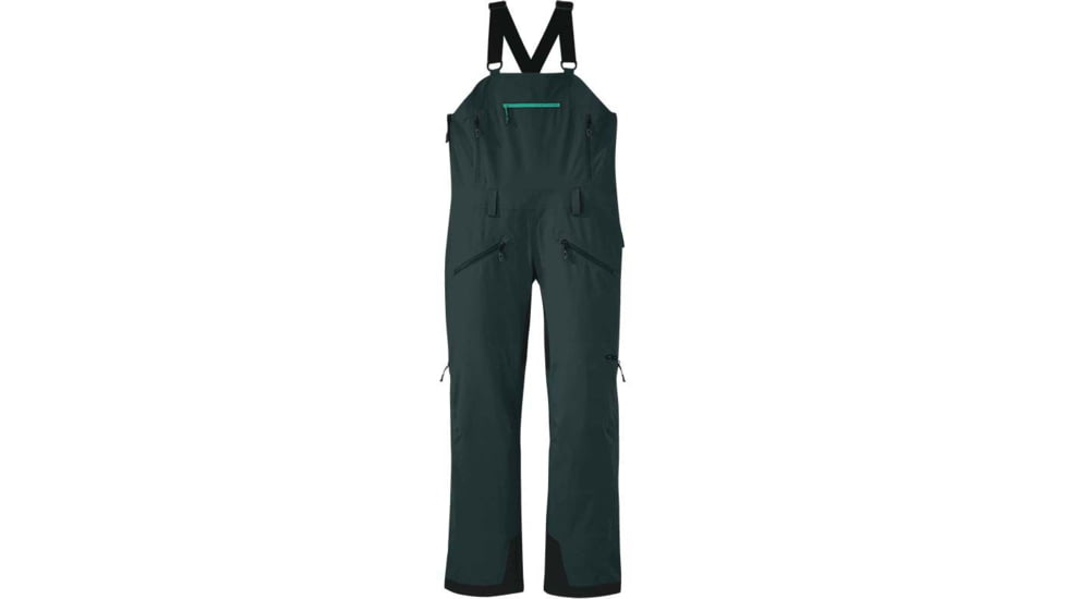 Outdoor Research Hemispheres Bibs - Women's, Fir, Extra Large, 2680931858009