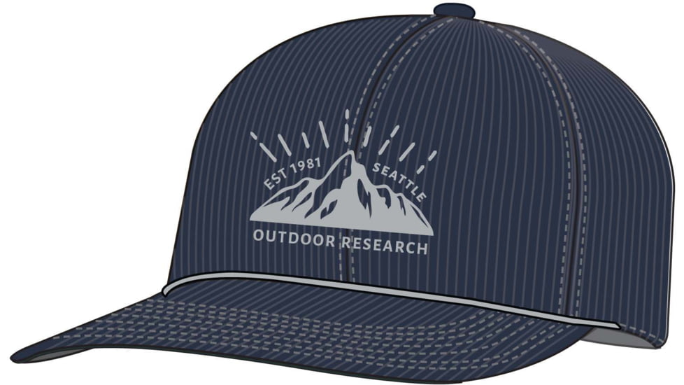 Outdoor Research Heritage Cord Trucker Cap, Night, One Size, 2776570218222