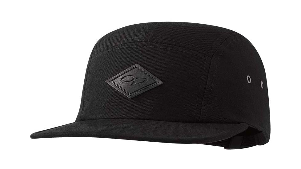Outdoor Research High 5 Panel Cap, Black, One Size, 2786320001222
