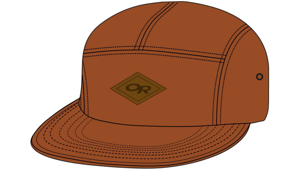 Outdoor Research High 5 Panel Cap, Umber, One Size, 2786321778222