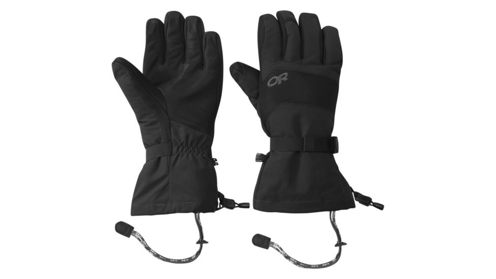 Outdoor Research Highcamp Gloves - Mens, Black, Extra Large, 2680560001009