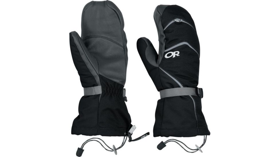 Outdoor Research Highcamp Mitts - Mens-Black-Medium