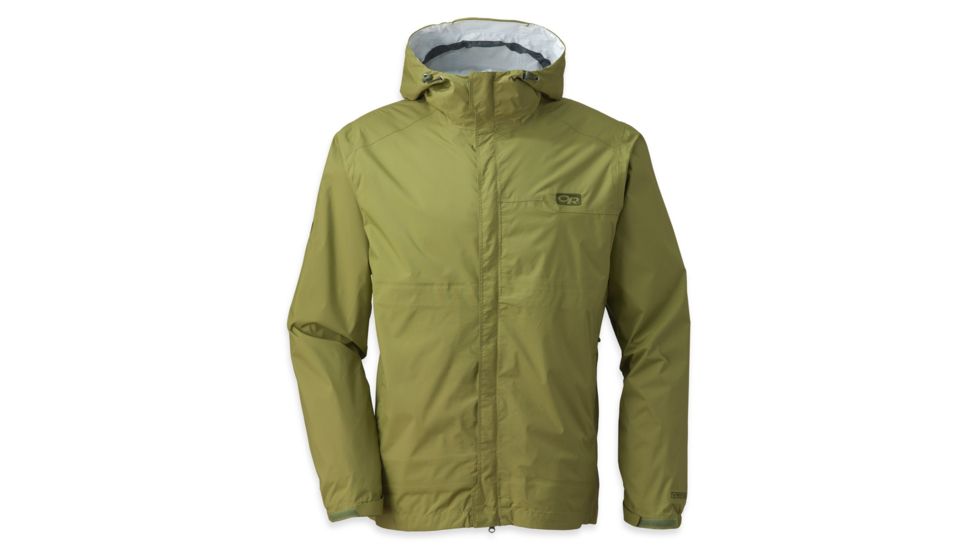 Outdoor Research Horizon Jacket - Men's-Pewter/Lemongrass-Large