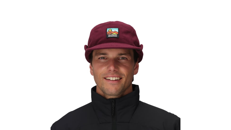 Outdoor Research Howling Wind Fleece Cap, Winterberry, Small/Medium, 3006722939015