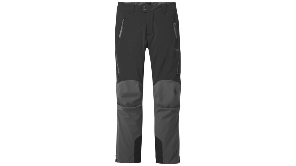 Outdoor Research Iceline Versa Pant - Mens, Black/Storm, Extra Large, 2680791344009