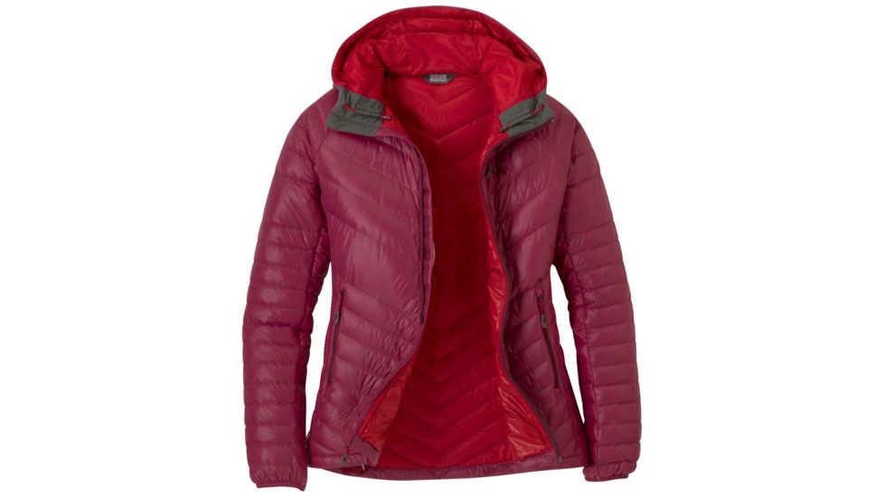 Outdoor Research Illuminate Down Hoody - Womens, Garnet, XS, 2681081295005