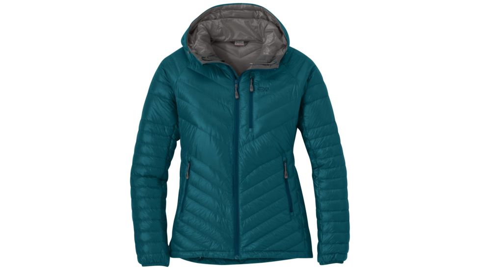 Outdoor Research Illuminate Down Hoody - Womens, Washed Peacock, S, 2681081272006