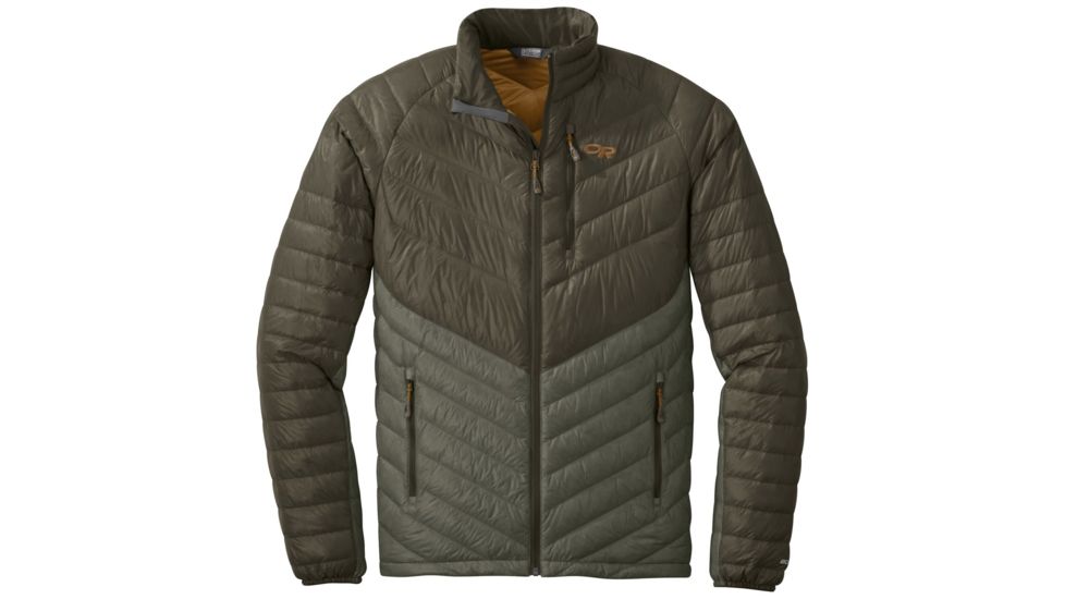 Outdoor Research Illuminate Down Jacket - Mens, Juniper/Basil, XXL, 2680881347010