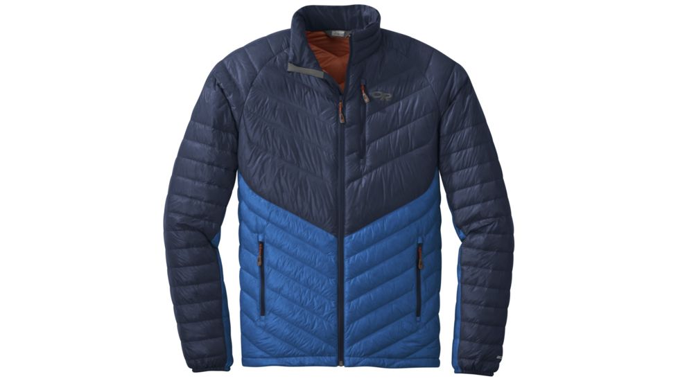 Outdoor Research Illuminate Down Jacket - Mens, Naval Blue/Cobalt, Medium, 2680881331007