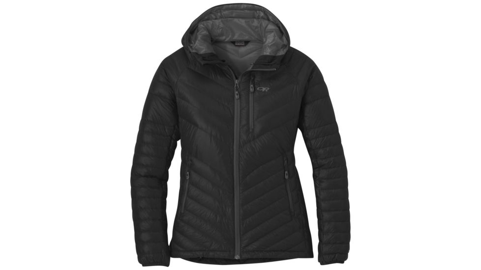 Outdoor Research Illuminate Down Jacket - Womens, Black, Medium, 2681090001007