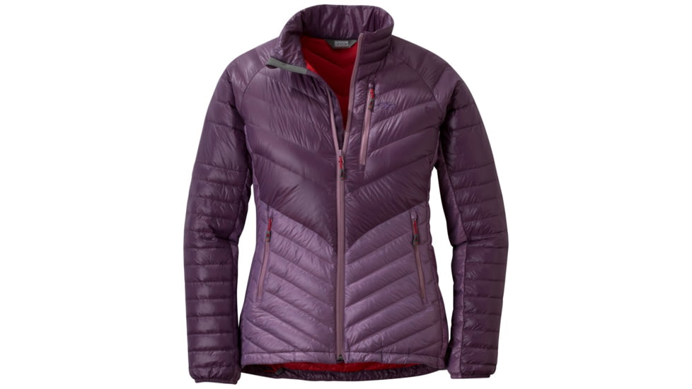 Outdoor Research Illuminate Down Jacket - Womens, Pacific Plum/Amethyst, XS, 2681091367005