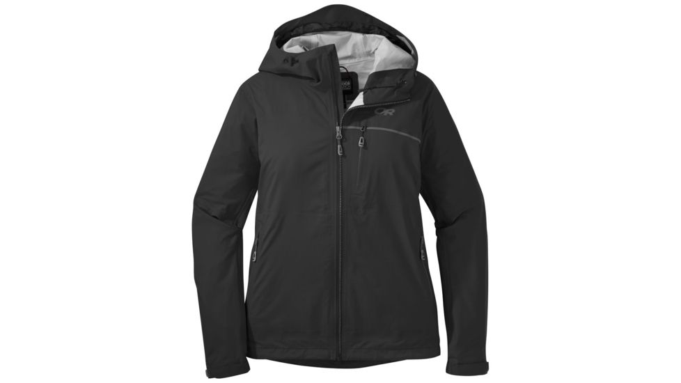 Outdoor Research Interstellar Jacket - Womens, Black/Charcoal, Medium, 2714300189007