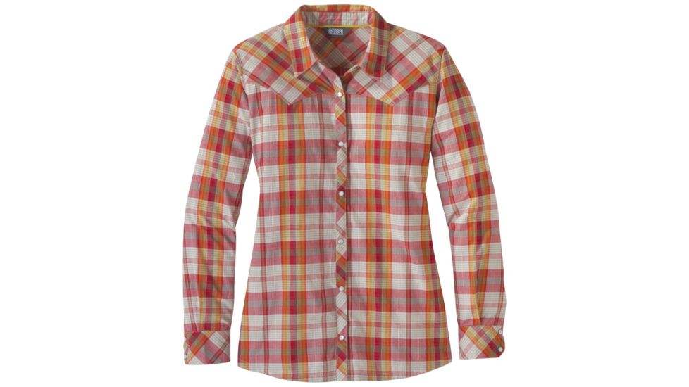 Outdoor Research Jolene Sentinel Shirt, Womens, Ember, XS, 267454-ember-XS