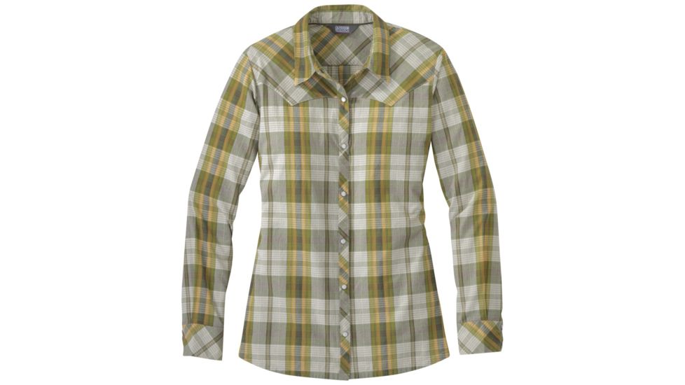 Outdoor Research Jolene Sentinel Shirt, Womens, Hops, XS, 267454-hops-XS