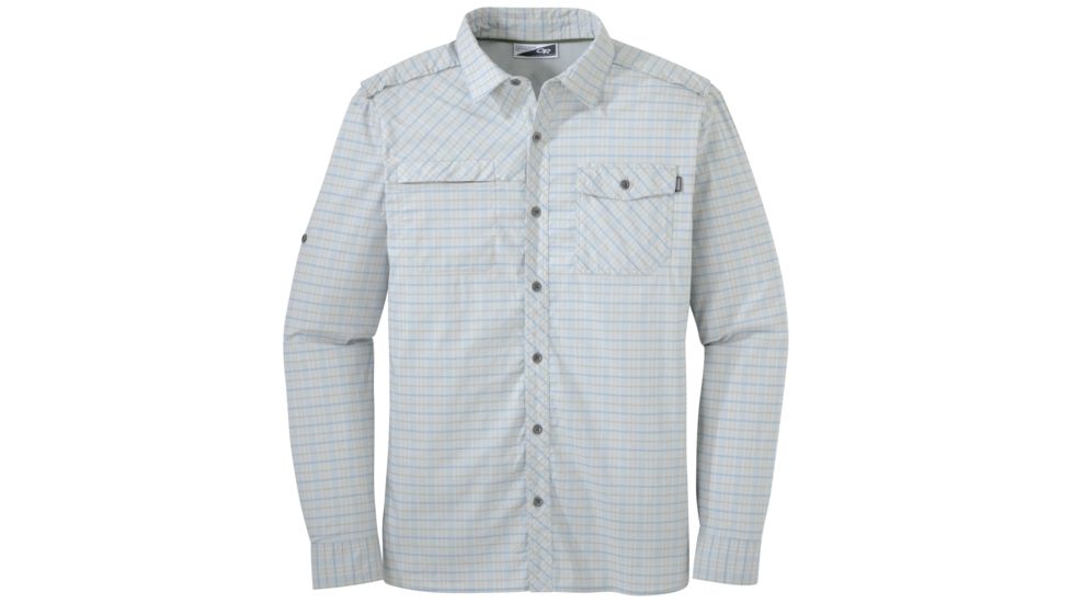 Outdoor Research Kennebec Sentinel Shirt, Men's, Alloy, XXL 264610-alloy-XXL