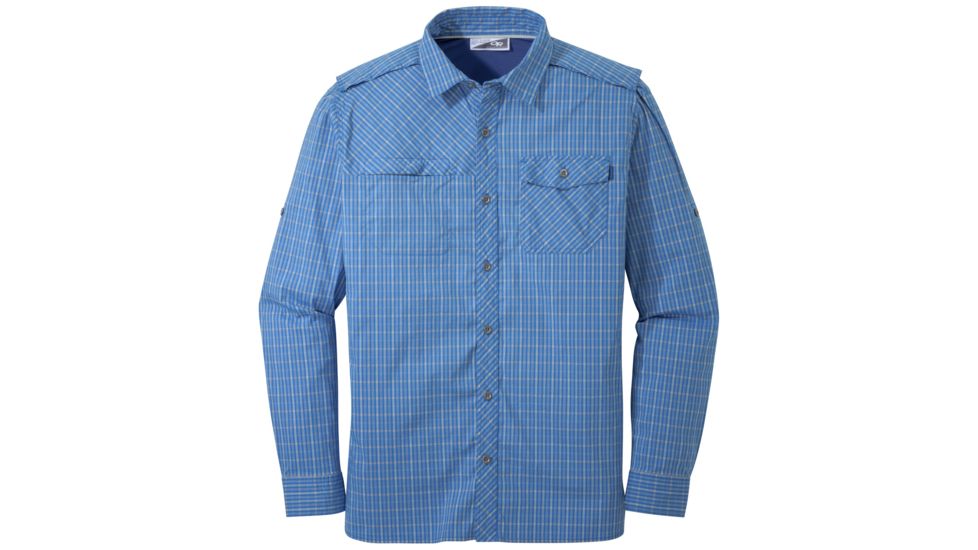 Outdoor Research Kennebec Sentinel Shirt, Men's, Glacier, L 264610-glacier-L