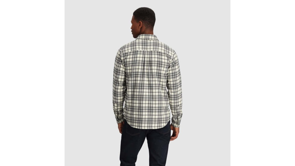 Outdoor Research Kulshan Flannel Shirt - Mens, Bone, 2XL, 3000910003010