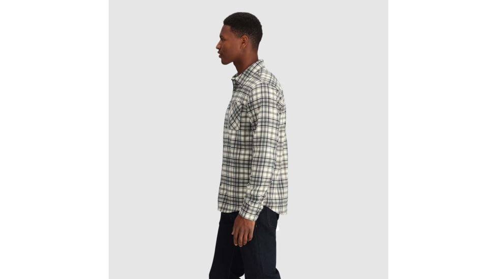 Outdoor Research Kulshan Flannel Shirt - Mens, Bone, 2XL, 3000910003010