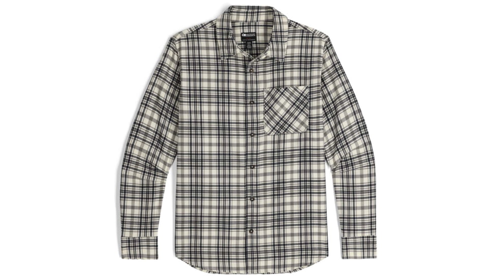 Outdoor Research Kulshan Flannel Shirt - Mens, Bone, 2XL, 3000910003010