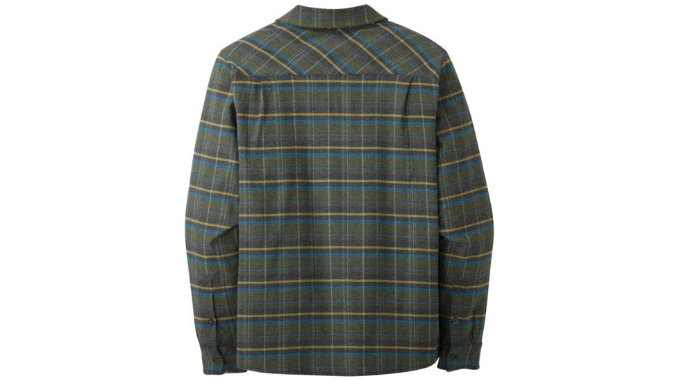 Outdoor Research Kulshan Flannel Shirt - Mens, Celestial Blue, Small, 2714651576006