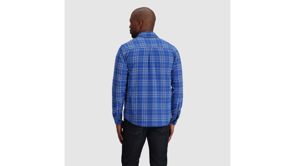 Outdoor Research Kulshan Flannel Shirt - Mens, Topaz, 2XL, 3000912452010
