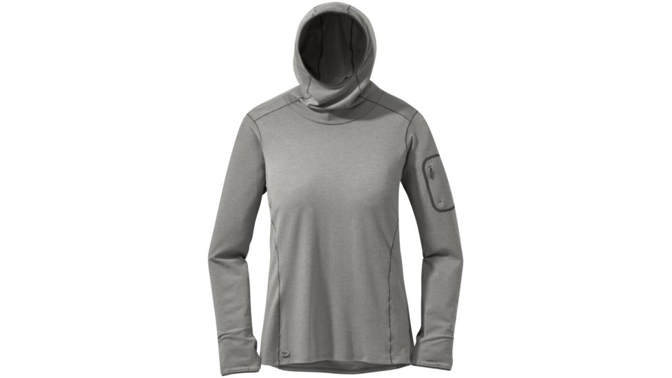 Outdoor Research La Paz Sun Hoody - Women's-Pewter-X-Small
