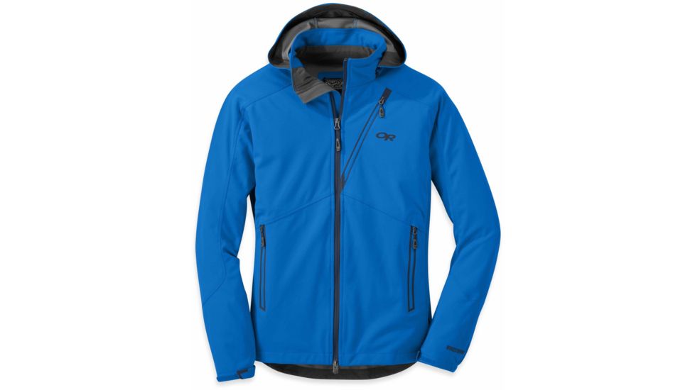 Outdoor Research Linchpin Hooded Jacket - Men's-Glacier-Large