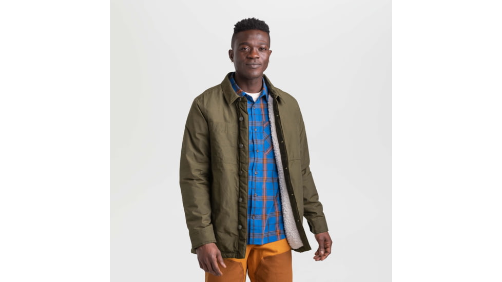 Outdoor Research Lined Chore Jacket - Mens, Loden, Medium, 2832151943007