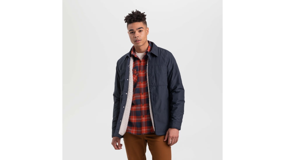 Outdoor Research Lined Chore Jacket - Mens, Naval Blue, Large, 2832151289008