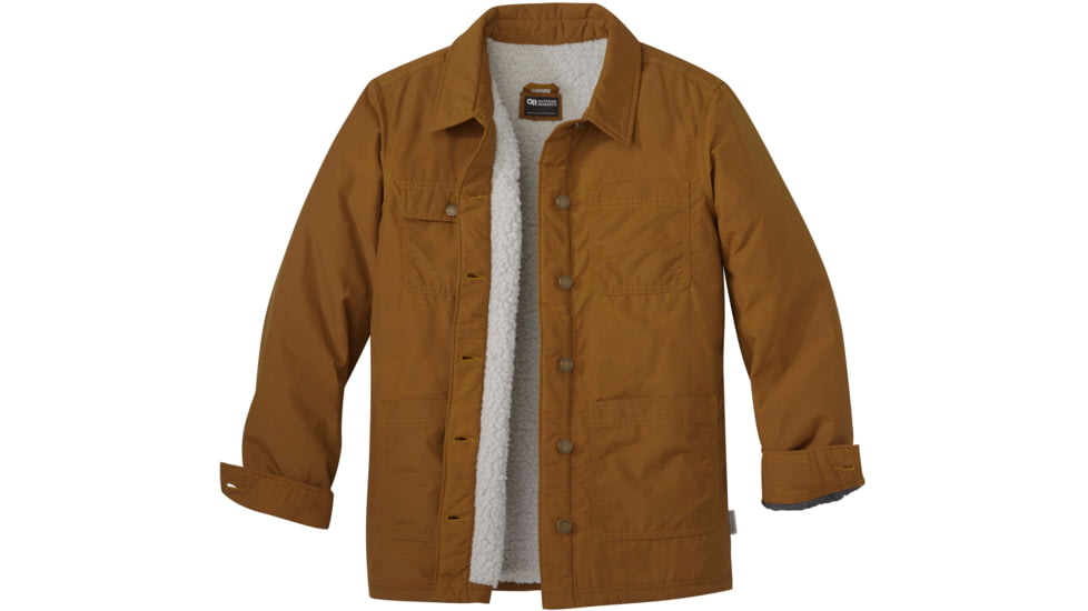 Outdoor Research Lined Chore Jacket - Womens, Curry, Small, 2832341429006