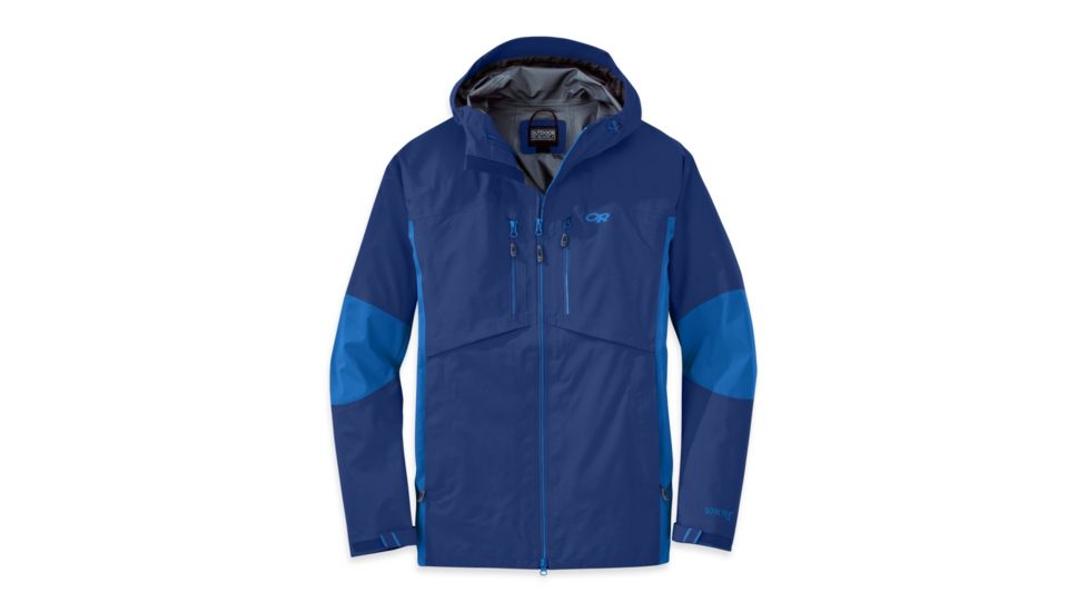 Outdoor Research Maximus Jacket - Men's-Baltic/Glacier-Small