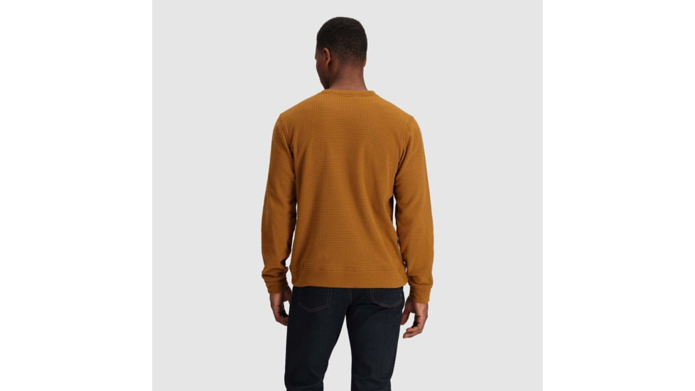 Outdoor Research Mega Trail Mix Fleece Crew - Mens, Bronze, Extra Large, 3007272442009