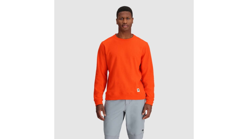 Outdoor Research Mega Trail Mix Fleece Crew - Mens, Spice, Extra Large, 3007272448009