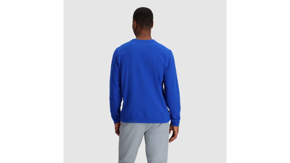 Outdoor Research Mega Trail Mix Fleece Crew - Mens, Topaz, Medium, 3007272452007