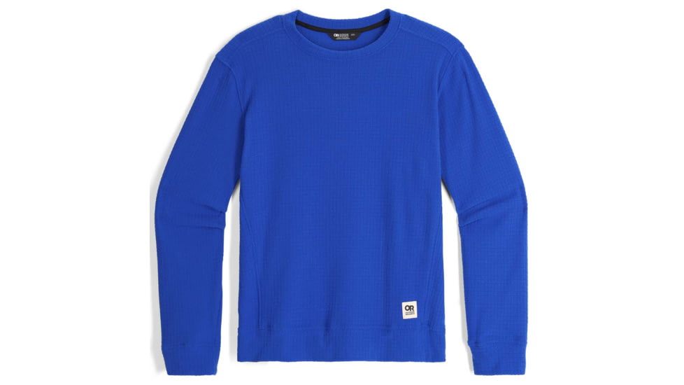 Outdoor Research Mega Trail Mix Fleece Crew - Mens, Topaz, Medium, 3007272452007