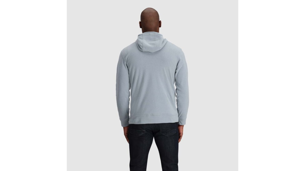 Outdoor Research Mega Trail Mix Fleece Full Zip Hoodie - Mens, Slate, 2XL, 3005060930010