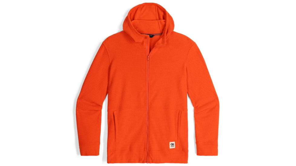 Outdoor Research Mega Trail Mix Fleece Full Zip Hoodie - Mens, Spice, 3XL, 3005062448011