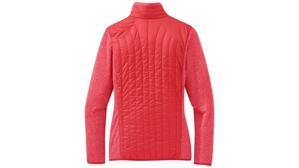 Outdoor Research Melody Hybrid Jacket - Womens, Teaberry, Small, 2714821578006