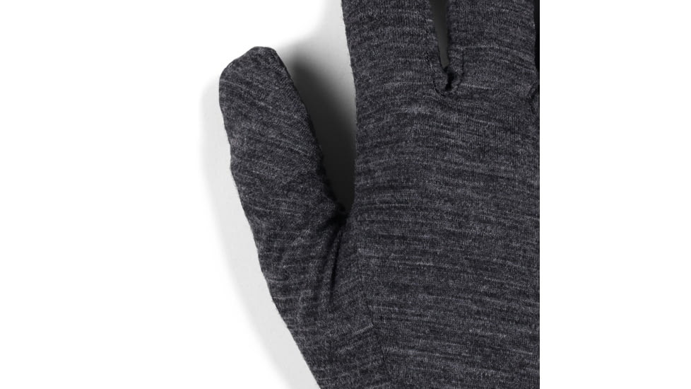 Outdoor Research Merino 150 Sensor Liners, Charcoal Heather, Large, 2832850893008