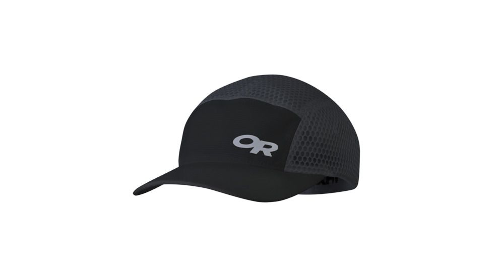 Outdoor Research Mesh Running Hat - Men's-Black-L/XL