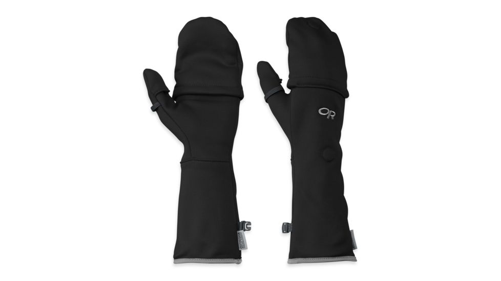 Outdoor Research Metamorph Gloves - Mens-Black-Small