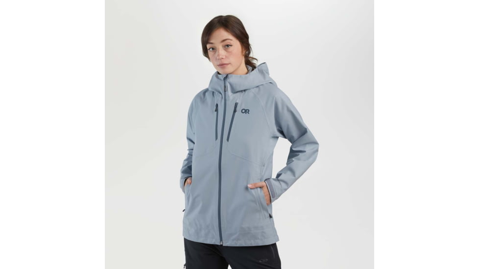 Outdoor Research MicroGravity AscntShll Jacket - Womens, Arctic, 2XL, 2743991852010