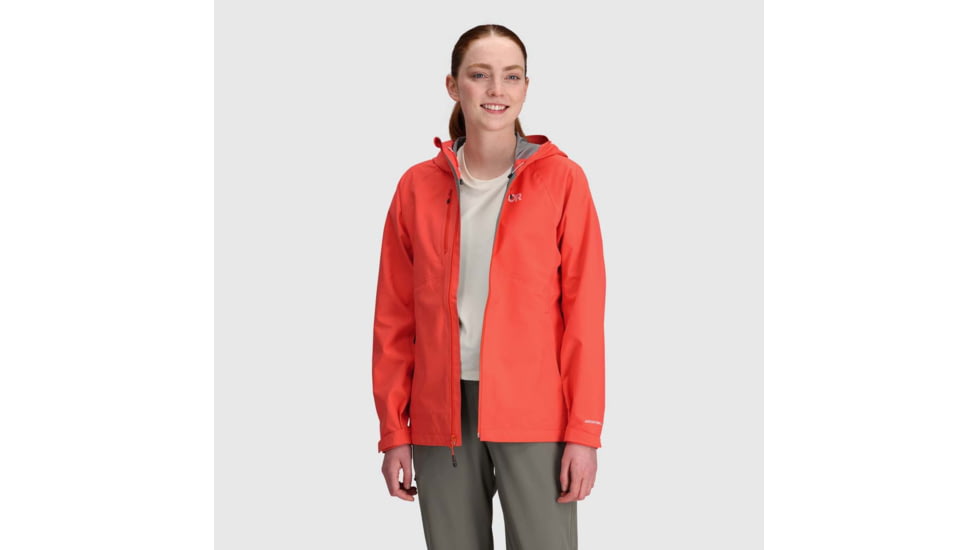 Outdoor Research MicroGravity AscntShll Jacket - Womens, Sunset, 2XL, 2743992067010