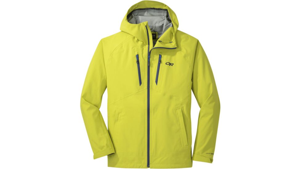 Outdoor Research MicroGravity Jacket - Men's, Citron, Extra Large, 2743891779009