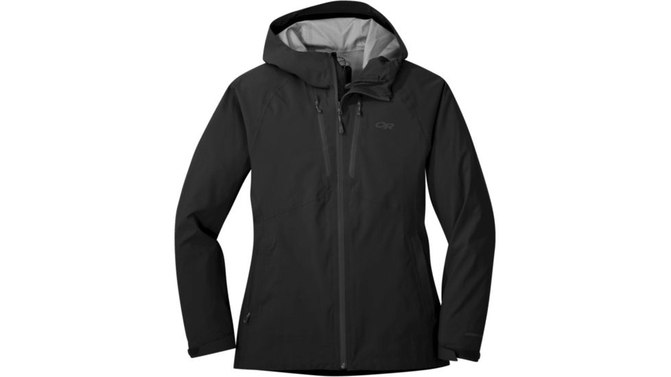 Outdoor Research MicroGravity AscentShell Jacket - Women's, Black, Extra Small, 2743990001005