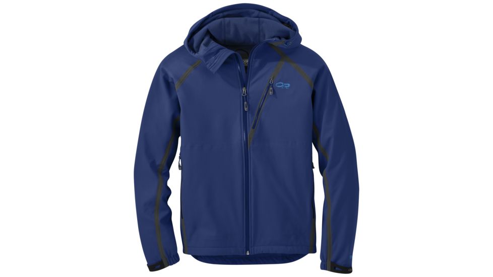 Outdoor Research Mithril Softshell Jacket - Mens, Baltic, Small 243030-0565006
