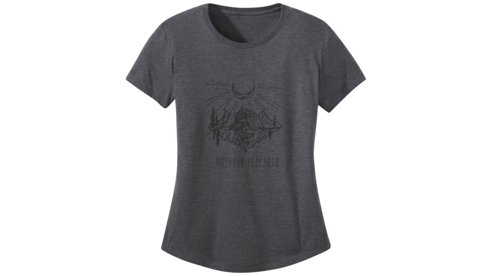 Outdoor Research Moonshine Tee - Womens, Storm Heather, Extra Large, 2709331657009