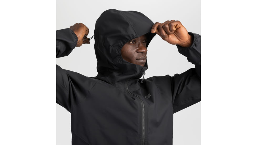 Outdoor Research Motive AscentShell Jacket - Mens, Black, S, 2799860001006