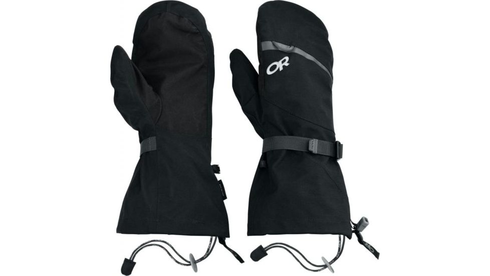 Outdoor Research Mt. Baker Modular Mitts - Men's-Black-X-Large