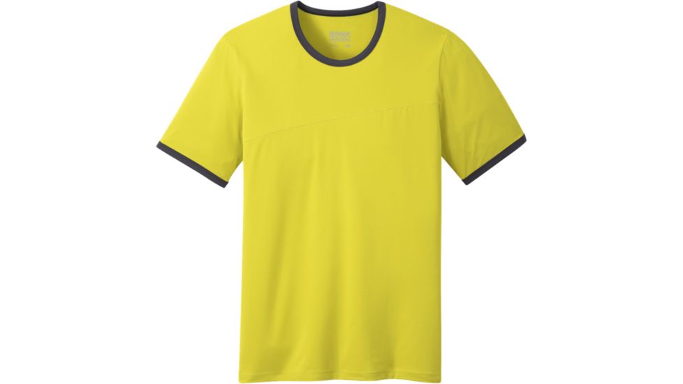 Outdoor Research Next to None Tee - Mens, Citron, Small, 2744271779006